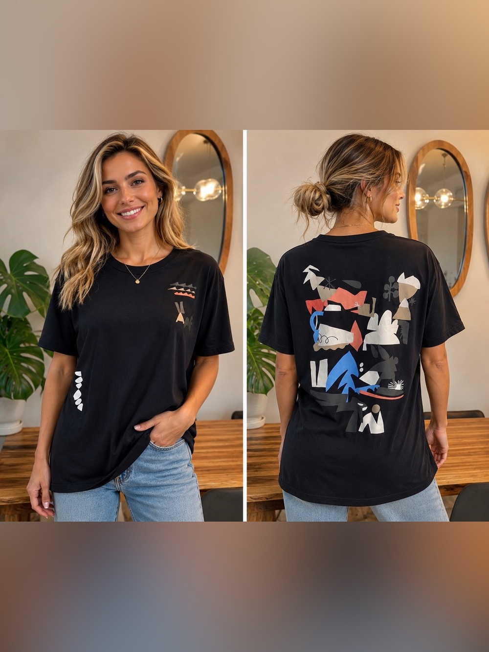 lululemon athletica Justin Broadbent Olympic Collector Tee with Abstract Graphic